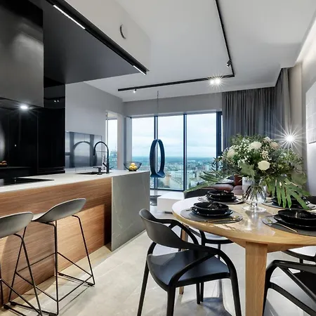 Διαμέρισμα Ms Hanza Tower 20 Floor View *