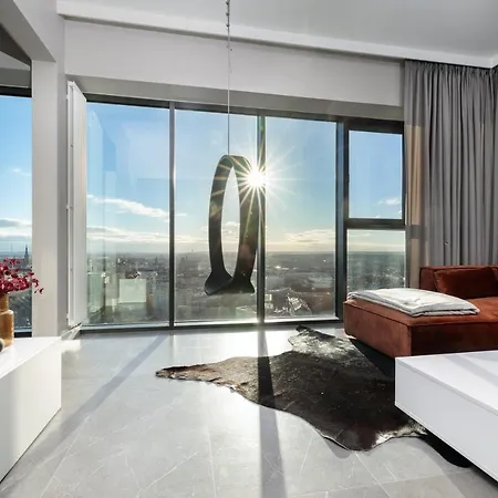 Ms Hanza Tower 20 Floor View Διαμέρισμα Στσέτσιν