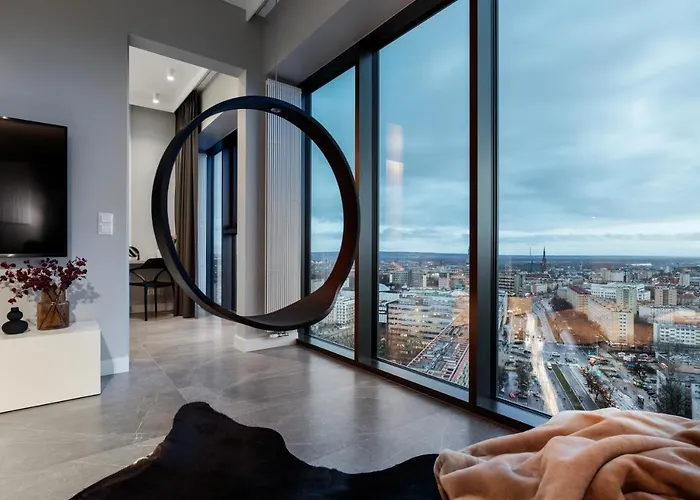 Apartamento Ms Hanza Tower 20 Floor View