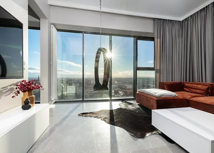 Ms Hanza Tower 20 Floor View Apartamento Szczecin